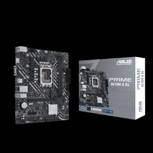 ASUS Prime H610M-K D4 Motherboard